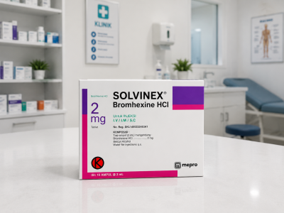 Solvinex bromhexime HCI INJ isi 10 ampul 2 mg